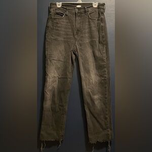 Black Straight Leg Jeans